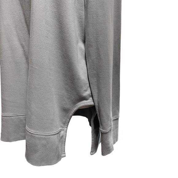 DAILY RITUAL Womens Size XL Long Sleeve Crew Neck Sweatshirt Gray Tunic - Picture 5 of 6